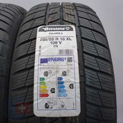 3. 255 55 18 2x BARUM 255/55 R18 109V XL Polaris 5 Winterreifen 2022 VOLL WIE NEU