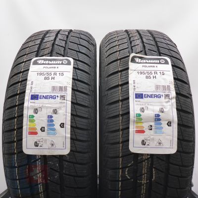 195 55 15 2x BARUM 195/55 R15 85H Polaris 5 Winterreifen 2023 Ungebraucht  
