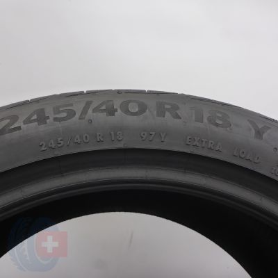 5. 245 40 18 2x CONTINENTAL 245/40 R18 97Y XL  PremiumContact 6 Sommerreifen 2017 6mm