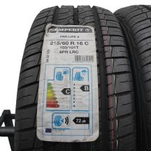 2. 215 60 R16C 2x SEMPERIT 215/60 R16C 103/101T Van-Life 2 Sommerreifen 2020 WIE NEU VOLL