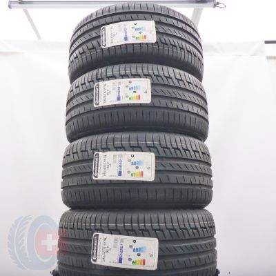  245 40 17 4x CONTINENTAL 245/40 R17 95Y XL PremiumContact 6 Sommerreifen 2023 VOLL WIE NEU 