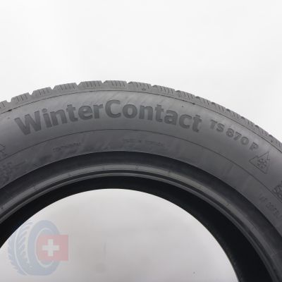 5.  225 65 17 2x CONTINENTAL 225/65 R17 102H WinterContact TS870 P Winterreifen 2023 8,2-8mm WIE NEU 
