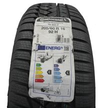 205 60 16 1x CONTINENTAL 205/60 R16 92H WinterContact Ts850 P Winterreifen 2021 VOLL WIE NEU