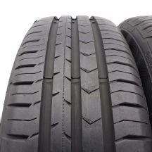 2. 195 65 15 2x CONTINENTAL 195/65 R15 91H ContiPremiumContact 5 Sommerreifen 7-7,5mm 2016/17 Wie Neu