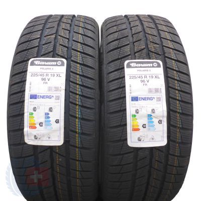 3. 225 45 19 4x BARUM 225/45 R19 96V XL Polaris 5 Winterreifen 2021 VOLL Wie Neu