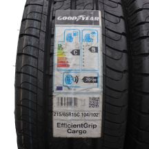 2. 2 x GOODYEAR 215/65 R15 C 104/102T EfficientGrip Cargo Sommerreifen  2021 VOLL WIE NEU