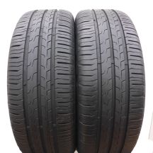 2 x CONTINENTAL 185/55 R15 86H XL EcoContact 6 Sommerreifen 2019 5.8-6mm