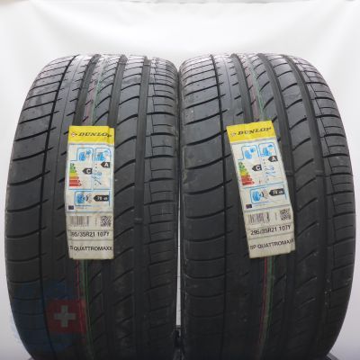 295 35 21 2x DUNLOP 295/35 R21 107Y XL SP Quattro Maxx Sommerreifen 2016 Ungebraucht  