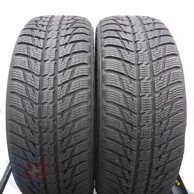 4. 215 55 18 4x NOKIAN 215/55 R18 99V XL WR SUV3 Winterreifen 2021 7,2-8mm