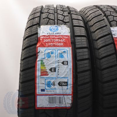 3. 205 75 16C 4x LEAO 205/75 R16C 110/108R Winter Defender Van Winterreifen 2020 Ungebraucht  