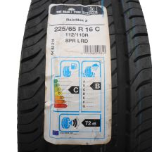 225 65 16C 1x UNIROYAL 225/65 R16C 112/110R Rain Max 3 Sommerreifen 2019 VOL Wie Neu