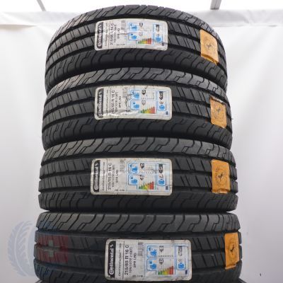 215/65 16C 4x CONTINENTAL 215/65 R16C 109/107T ContiVanCiontact 100 Sommerreifen 2019 Ungebraucht   