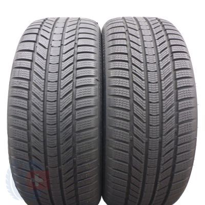 225 45 18 2x CONTINENTAL 225/45 R18 95V XL WinterContact TS870P Winterreifen 7,8-8,5mm 2021/23