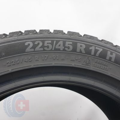 7. 225 45 17 4x SEMPERIT 225/45 R17 91H Speed-Grip 5 Winterreifen 2024 8,5mm