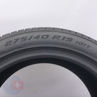 4. 275 40 20 1x PIRELLI 275/40 R20 101Y  P Zero RFT BMW Sommerreifen 2018 VOLL WIE NEU