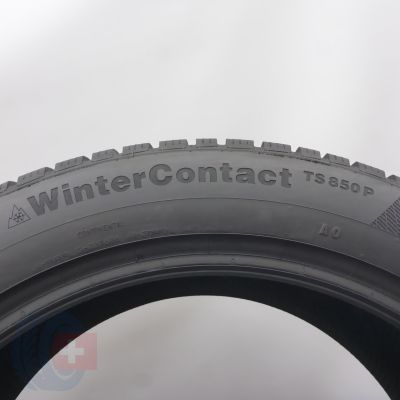 4. 285 45 21 1x CONTINENTAL 285/45 R21 113V XL WinterContact TS 850 P SUV A0 Winterreifen 2024 8mm WIE NEU 