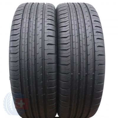 3. 4 x CONTINENTAL 215/60 R17 96H 7,5mm ContiEcoContact 5 Sommerreifen DOT14