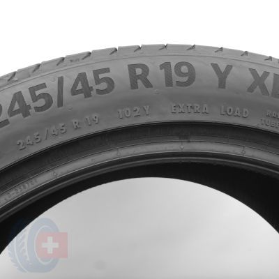4. 245 45 19 1x CONTINENTAL 245/45 R19 102Y XL PremiumContact 6 Mo-V Sommerreifen 2023 7,2mm