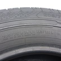 5. 205 75 16C 4x CONTINENTAL 205/75 R16C 113/111R ContiVanContact 200 Sommerreifen 2020, 2022 8mm