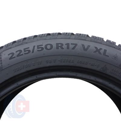 5. 225 50 17 CONTINENTAL 225/50 R17 98V XL WinterContact TS860 Winterreifen 2017 7,5-7,8mm