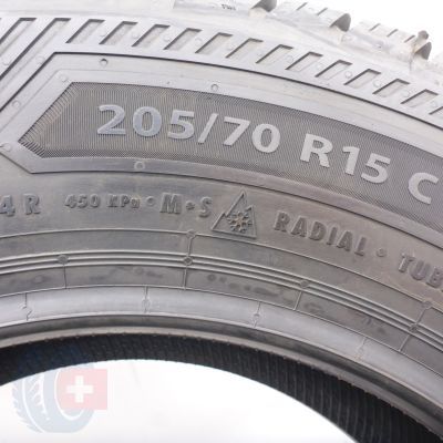 5.  205 70 15C 2x BARUM 205/70 R15C 106/104R Snovanis 3 Winterreifen 2022 Ungebraucht  
