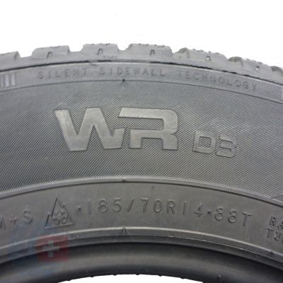 4. 185 70 14 2x NOKIAN 185/70 R14 88T WR D3 Winterreifen 2018 WIE NEU VOLL