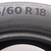 8. 235 60 18 4x CONTINENTAL 235/60 R18 103W EcoContact 6 Q M0 Sommerreifen 2025 VOLL WIE NEU  