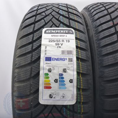 2.  225 55 19 2x SEMPERIT 225/55 R19 99V Speed-Grip 5 Winterreifen 2022 Ungebraucht  