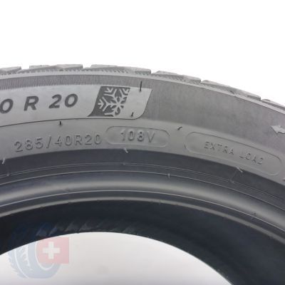 6. 285 40 20 1x MICHELIN 285/40 R20 108V XL Pilot Alpin 5 SUV Winterreifen 2025 8mm WIE NEU 