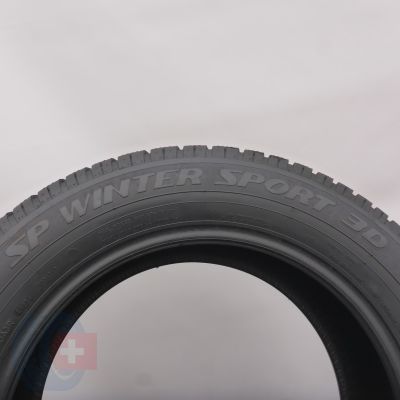 6. 225 60 17 2x DUNLOP 225/60 R17 99H SP Winter Sport 3D RunFlat BMW Winterreifen 2022, 2023 7-7,2mm