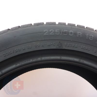 8. 225 50 18 4x CONTINENTAL 225/50 R18 99H XL Ts830P A0 Winterreifen 2022 7mm