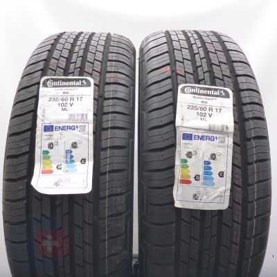 3. 235 60 17 4x CONTINENTAL 235/60 R17 102V 4x4 Contact M0 M+A Sommerreifen 2022 Ungebraucht   