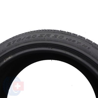 4. 275 40 20 2x PIRELLI 275/40 ZR20 106Y XL N1 PZero Rosso Sommerreifen 2022 6,8-7mm
