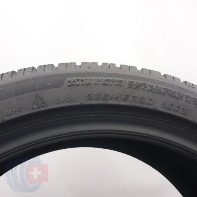 8. 235 45 20 4x BRIDGESTONE 235/45 R20 100W XL Blizzak 6 Winterreifen  2025 7,5-7,2mm