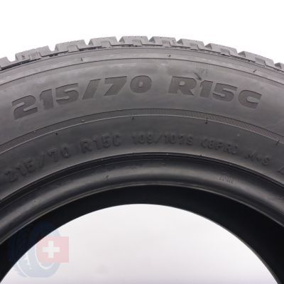 6.  215 70 15C 4x PIRELLI 215/70 R15C 109/107S Carrier Winter Winterreifen 2016 7,2-6,8mm