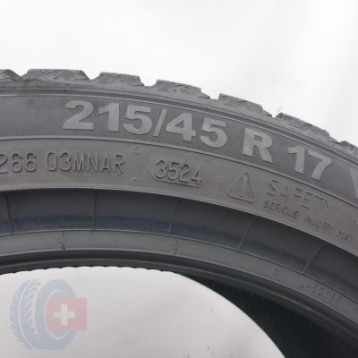 3. 215 45 17 4x SEMPERIT 215/45 R17 91V XL Speed-Grip 5 Winterreifen 2023/24 7,8-7,5mm
