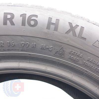 2. 225 55 16 1x CONTINENTAL 225/55 R16 99H XL WinterContact TS870P Winterreifen 2024 8,8mm