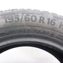 7.  195 60 16 4x CONTINENTAL 195/60 R16 89H WinterContact TS 870 Winterreifen 2023 VOLL WIE NEU 