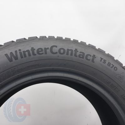 6. 205 60 16 2x CONTINENTAL 205/60 R16 96H XL WinterContact TS70 Winterreifen 2024 7,5-7,8mm