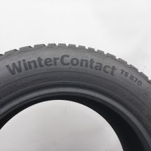 6. 205 60 16 2x CONTINENTAL 205/60 R16 96H XL WinterContact TS70 Winterreifen 2024 7,5-7,8mm