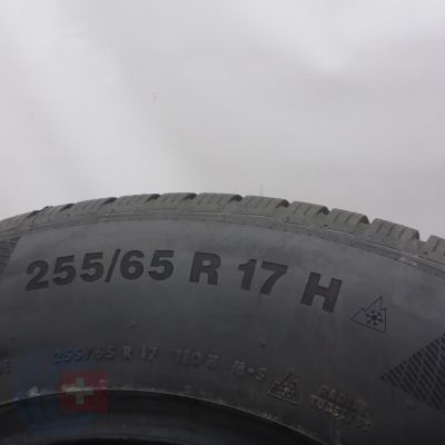 7. 255 65 17 2x CONTINENTAL 255/65 R17 110H WinterContact Ts850 P SUV Winterreifen 2020 Ungebraucht  