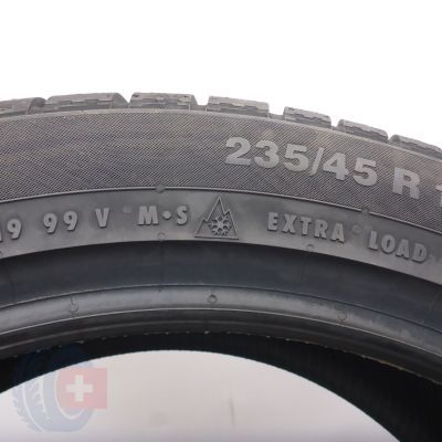 7. 235 45 19 2 x CONTINENTAL 235/45 R19 99V XL ContiWinterContact Ts 830 P M0 Winterreifen 2021 Ungebraucht   
