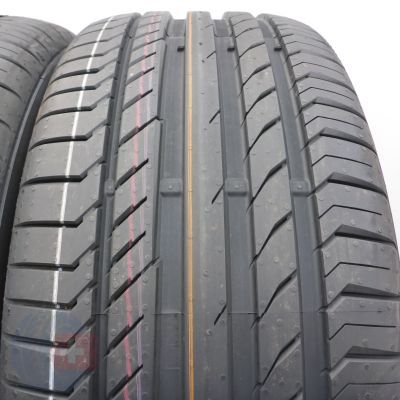 2. 245 45 18 4x CONTINENTAL 245/45 R18 96Y ContiSportContact 5 A0 Soomerrifen 2022 VOLL WIE NEU 