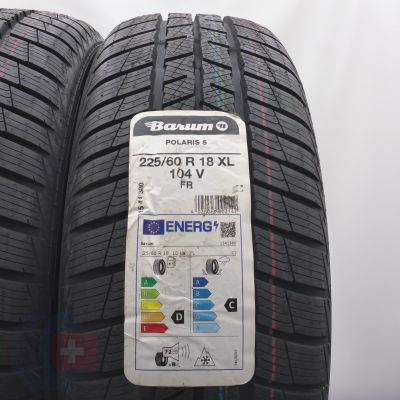 2.  225 60 18 2x BARUM  225/60 R18 104V XL Polaris 5 Winterreifen 2022 Ungebraucht  