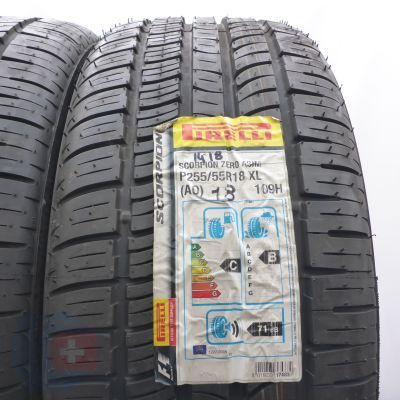 3.  255/55 R18 2x PIRELLI  255/55 R18 109H XL Scorpion Zero Asmetrico A0 M+S Sommerreifen 2018 Ungebraucht  