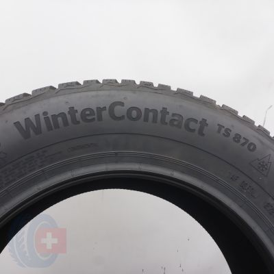 4. 195 65 15 1x CONTINENTAL 195/65 R15 91T  WinterContact TS 870 Winterreifen  2021 Ungebraucht  