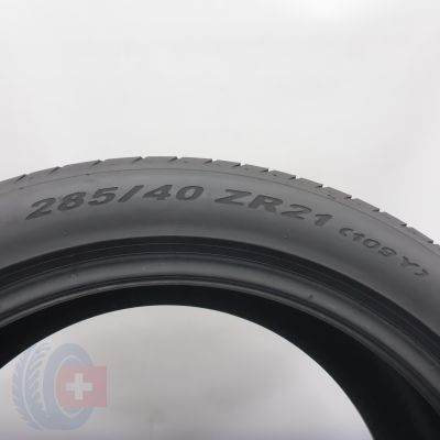 4. 285 40 21 2x PIRELLI 285/40 R21 109Y XL NO PZero Sommerreifen 2022 6mm