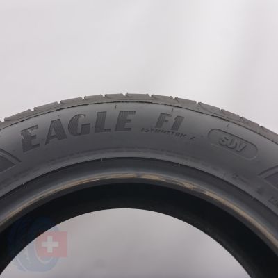 6. 255 55 19 4x GOODYEAR  255/55 R19 107W Eagle F1 Asymetric 2 SUV Sommerreifen 2024 VOLL WIE NEU 