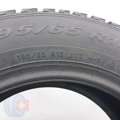 4. 195 65 15 2x PIRELLI 195/65 R15 91T Winter Cinturato Winterreifen 2019 7,5-8mm