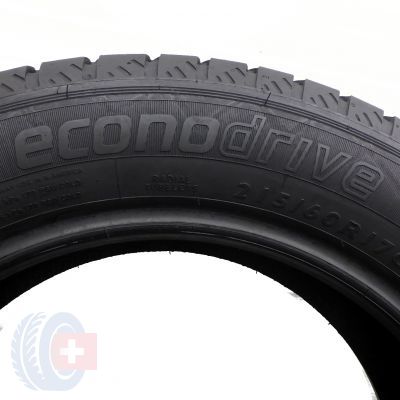 7. 4 x DUNLOP 215/60 R17C 109/107T Econodrive Sommerreifen DOT17 7,5-9mm